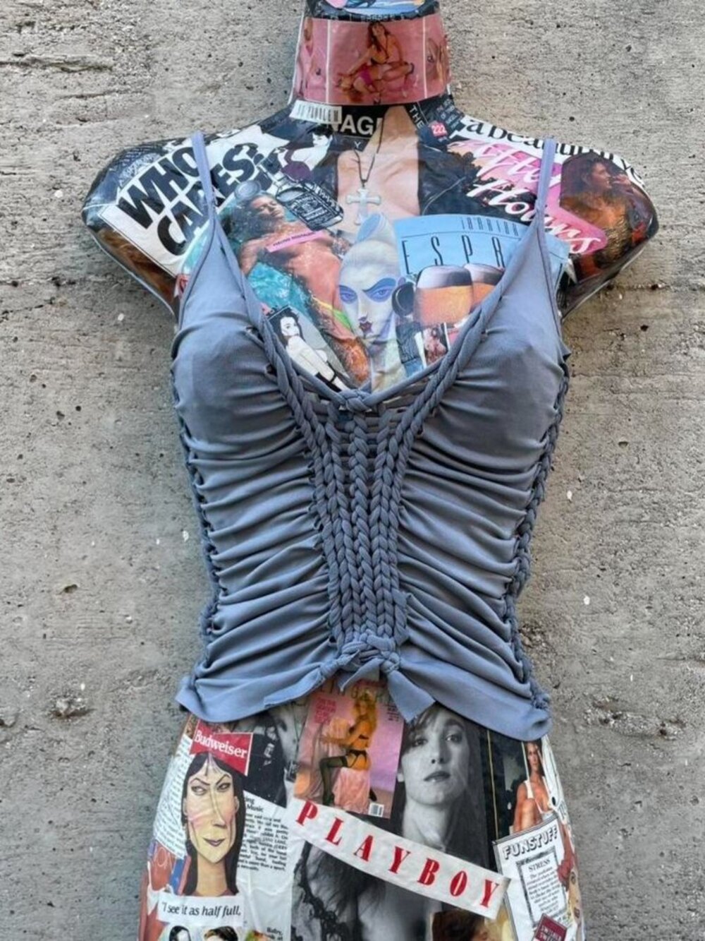 ♡ moonstone apocalyptic braided cami ♡